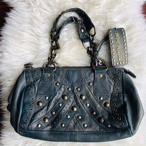 RARE VINTAGE BETSEY JOHNSON STUDDED HANDBAG
